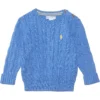 Polo Ralph Lauren Kids Cable-Knit Cotton Sweater (Infant) | Sweaters