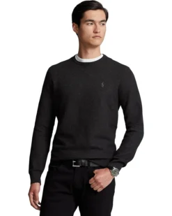 Polo Ralph Lauren Textured Cotton Crew Neck Sweater | Sweaters -Elegant Shoe Shop 81vPLaPCWIL. AC SR736920