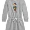 Polo Ralph Lauren Kids Polo Bear Fleece Dress (Big Kid) | Dresses