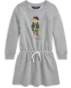 Polo Ralph Lauren Kids Polo Bear Fleece Dress (Big Kid) | Dresses