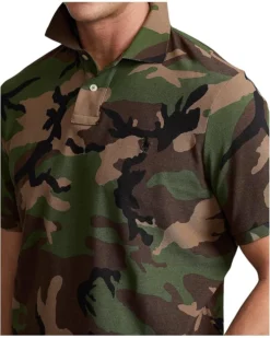 Polo Ralph Lauren Classic Fit Camo Mesh Polo Shirt | Shirts & Tops -Elegant Shoe Shop 91Ez V7G3SL. AC SR736920