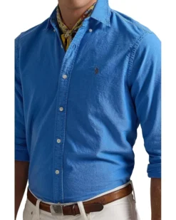 Polo Ralph Lauren Long Sleeve Garmet Dyed Oxford - Classic | Shirts & Tops -Elegant Shoe Shop 91G3UKGsYL. AC SR736920
