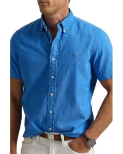 Polo Ralph Lauren Classic Fit Garment-Dyed Oxford Shirt | Shirts & Tops -Elegant Shoe Shop 91IZxSL8SdL. AC SR736920