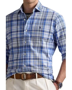 Polo Ralph Lauren Classic Fit Plaid Performance Shirt | Shirts & Tops -Elegant Shoe Shop 91JFZBhyhzL. AC SR736920