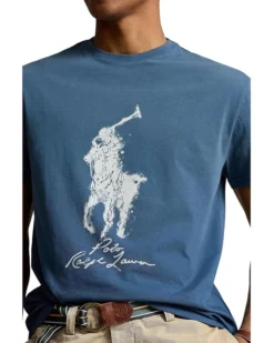 Polo Ralph Lauren Classic Fit Big Pony Jersey T-Shirt | Shirts & Tops -Elegant Shoe Shop 91KLQeK6koL. AC SR736920
