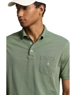 Polo Ralph Lauren Classic Fit Garment-Dyed Polo Shirt | Shirts & Tops -Elegant Shoe Shop 91QQSo67bTL. AC SR736920