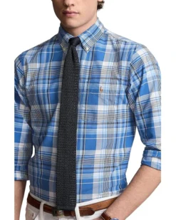 Polo Ralph Lauren Classic Fit Plaid Oxford Shirt | Shirts & Tops -Elegant Shoe Shop 91YPFqXelnL. AC SR736920