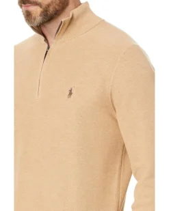 Polo Ralph Lauren Mesh-Knit Cotton 1/4 Zip Sweater | Sweaters -Elegant Shoe Shop 91pxcPbJU4L. AC SR736920